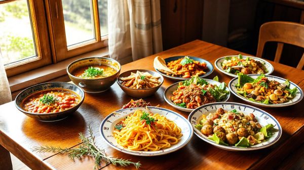 Explorez des recettes savoureuses des cuisines mondiales